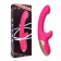 Розовый изогнутый вибромассажер - 20,3 см. - I-MOON купить в Нижневартовске с доставкой в Orgasmix.ru Розовый изогнутый вибромассажер - 20,3 см. - I-MOON