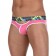 Розовые мужские трусы-слипы с пикантными вырезами под поясом - VAN BAAM купить с доставкой Розовые мужские трусы-слипы с пикантными вырезами под поясом - VAN BAAM купить с доставкой