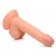 Телесный фаллоимитатор 6.5  Dildo with Balls - 19 см. - XR Brands