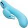 Голубой вибратор-кролик Bunny G - 22,7 см. - California Exotic Novelties