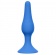 Синяя анальная пробка Slim Anal Plug XL - 15,5 см. - Lola Games