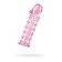 Гелевая розовая насадка на фаллос с шипами - 12 см. - Toyfa Basic - в Нижневартовске купить с доставкой Гелевая розовая насадка на фаллос с шипами - 12 см. - Toyfa Basic - в Нижневартовске купить с доставкой