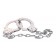 Наручники из металла с длинной цепочкой CHROME HANDCUFFS METAL HANDCUFFS W. KEY - NMC - купить с доставкой в Нижневартовске